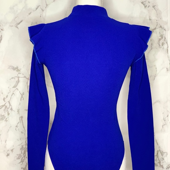Tops Royal Blue Bodysuit Poshmark